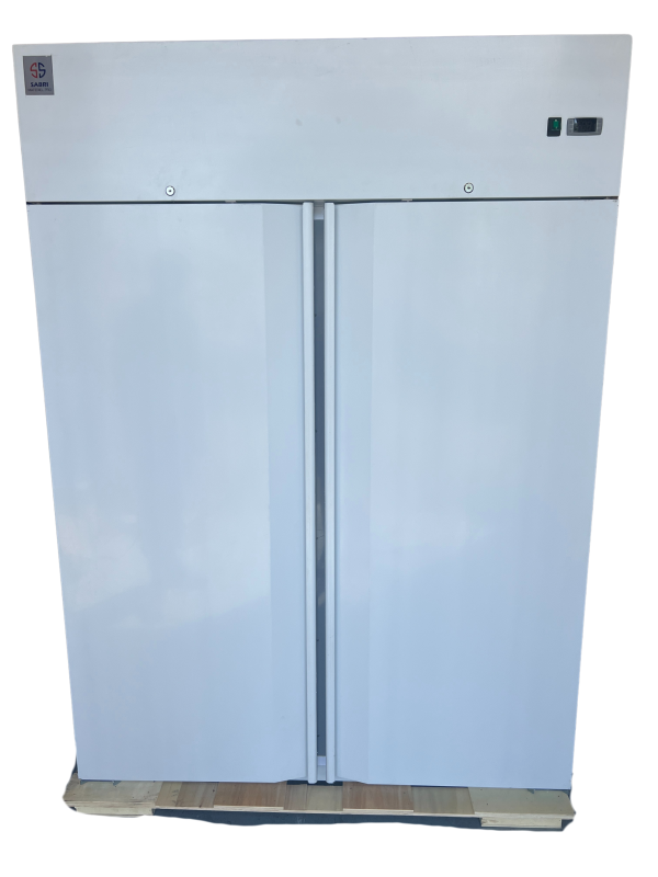 Armoire réfrigérée positive 2 portes inox 1300L professionnelle froid ventilé cuisine restaurant